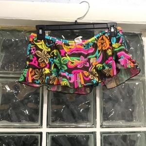 Multi colored bikini bottom